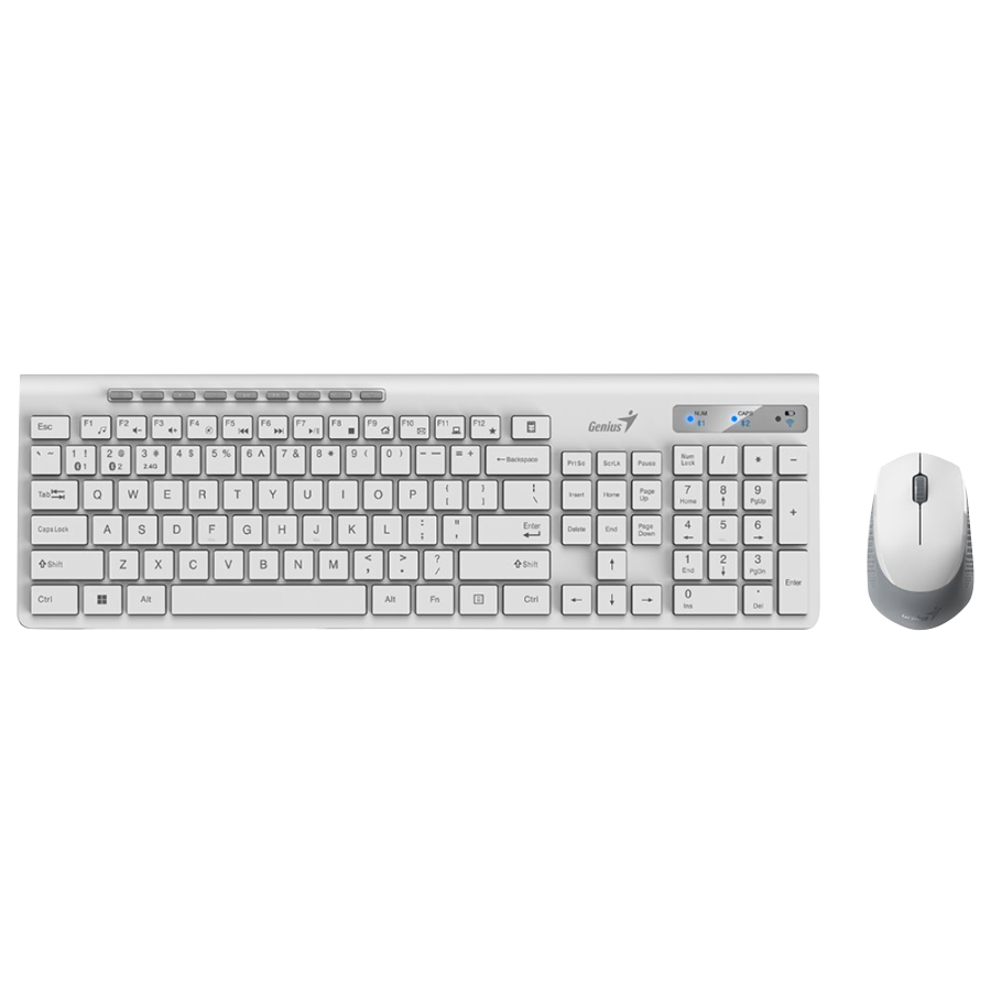 Genius SlimStar 8230 Wireless Bluetooth Keyboard and Mouse Combo